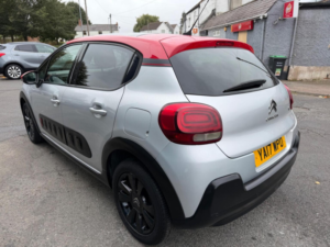 2017 Citroen C3 1.2 Puretech Flair Euro 6 5dr in Silver — image 4