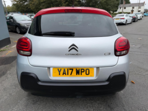 2017 Citroen C3 1.2 Puretech Flair Euro 6 5dr in Silver — image 6