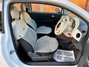 2014 Fiat 500 1.2 Lounge Euro 6 (s/s) 3dr in White — image 3