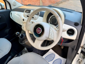 2014 Fiat 500 1.2 Lounge Euro 6 (s/s) 3dr in White — image 5
