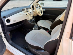 2014 Fiat 500 1.2 Lounge Euro 6 (s/s) 3dr in White — image 6