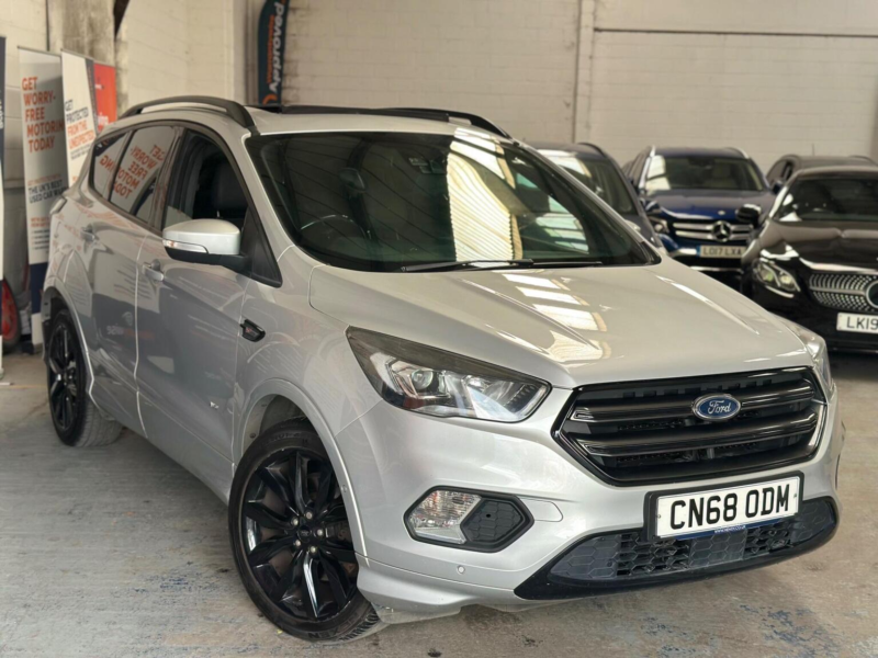 2018 Ford Kuga 1.5t Ecoboost St-Line X Auto AWD Euro 6 (s/s) 5dr in Silver — image 1