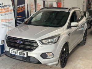 2018 Ford Kuga 1.5t Ecoboost St-Line X Auto AWD Euro 6 (s/s) 5dr in Silver — image 2