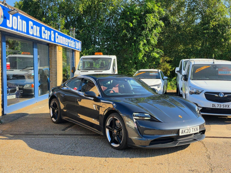 2020 Porsche Taycan Performance Plus 93.4kwh 4s Auto 4WD 4dr in Grey — image 1