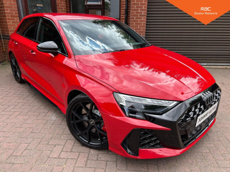 2025 Audi Rs3 2.5 Tfsi Sportback S Tronic Quattro Euro 6 (s/s) 5dr in Red — image 1