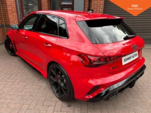 2025 Audi Rs3 2.5 Tfsi Sportback S Tronic Quattro Euro 6 (s/s) 5dr in Red — image 3