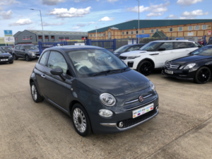 2019 Fiat 500 1.2 1.2 69hp Lounge in Grey — image 2