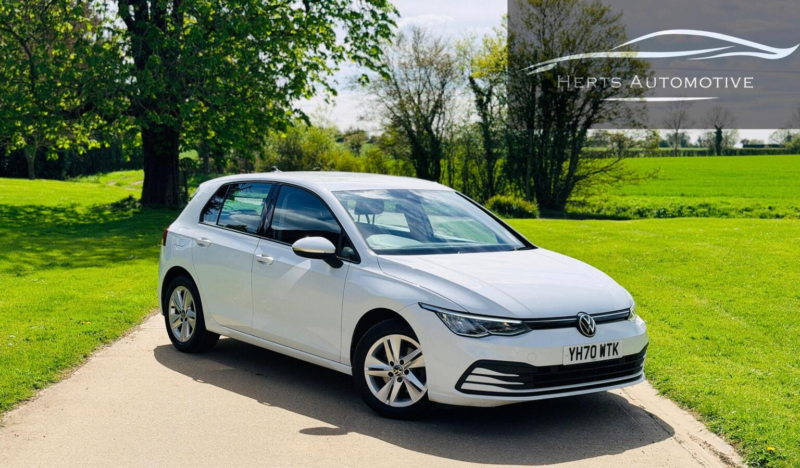 2020 Volkswagen Golf 1.5 Etsi Mhev Life DSG Euro 6 (s/s) 5dr in White — image 1