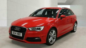 2014 Audi A3 1.8 Tfsi S Line Sportback S Tronic Quattro Euro 6 (s/s) 5dr in Red — image 3