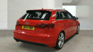 2014 Audi A3 1.8 Tfsi S Line Sportback S Tronic Quattro Euro 6 (s/s) 5dr in Red — image 5