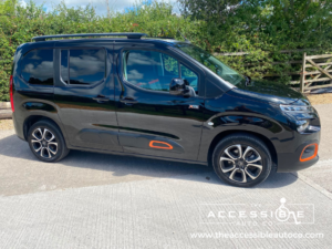 2022 Citroen E-Berlingo 50kwh Flair Xtr M in Black — image 3
