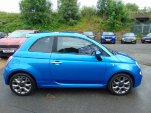 2015 Fiat 500 1.2 500 1.2 69hp S * Mot May 2027 * Free 6 Months Warranty * Finance Available * Â£35 A Year Road Ta in Blue — image 2