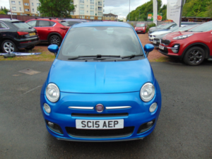 2015 Fiat 500 1.2 500 1.2 69hp S * Mot May 2027 * Free 6 Months Warranty * Finance Available * Â£35 A Year Road Ta in Blue — image 5
