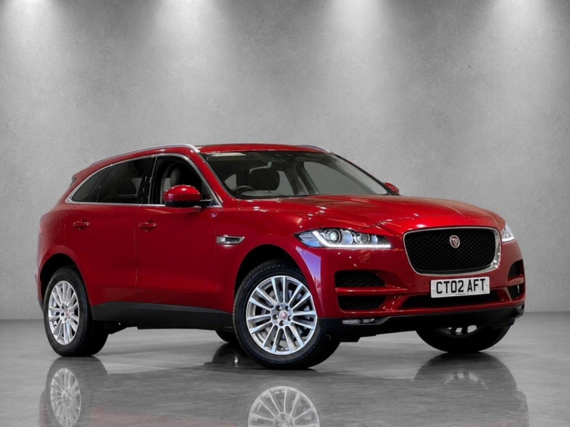 2016 Jaguar F-Pace 2.0 D180 Portfolio Auto AWD Euro 6 (s/s) 5dr in Red — image 1
