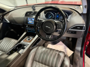 2016 Jaguar F-Pace 2.0 D180 Portfolio Auto AWD Euro 6 (s/s) 5dr in Red — image 2