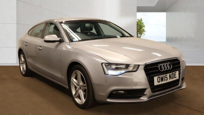 2015 Audi A5 2.0 Tdi Se Technik Sportback Multitronic Euro 6 (s/s) 5dr in Silver — image 1