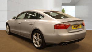 2015 Audi A5 2.0 Tdi Se Technik Sportback Multitronic Euro 6 (s/s) 5dr in Silver — image 4