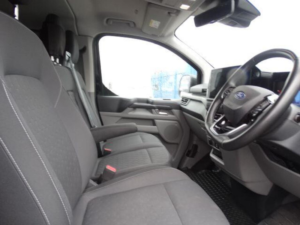 2024 Ford Transit Custom 2.5 320 Duratec 11.8kwh Limited Crew Van Auto L2 H1 Euro 6 5dr in Black — image 3