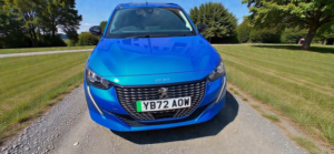 2023 Peugeot E-208 50kwh Allure Premium + Auto 5dr (7.4kw Charger) in Blue — image 4