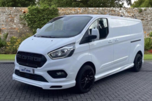 2023 Ford Transit Custom 2.0 300 Ecoblue Limited L2 H1 Euro 6 (s/s) 5dr in White — image 2