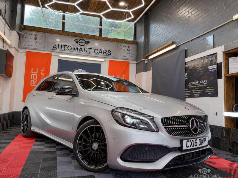2016 Mercedes-Benz A Class 2.1 A200d Amg Line (premium) 7g-Dct Euro 6 (s/s) 5dr in Silver — image 1