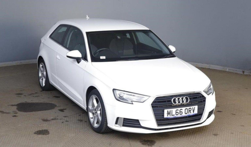 2016 Audi A3 1.0 Tfsi Sport Euro 6 (s/s) 3dr in White — image 1