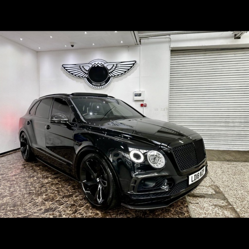 2018 Bentley Bentayga 6.0 W12 in Black — image 1