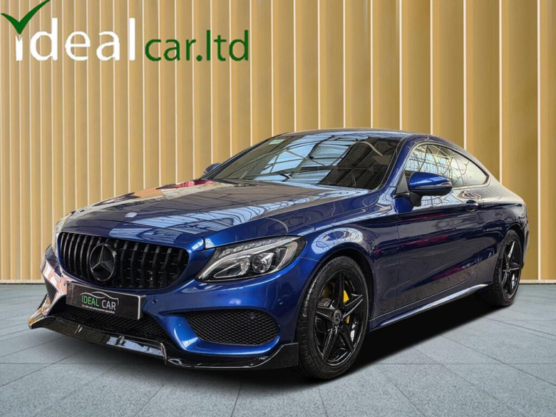 2016 Mercedes-Benz C Class 2.1 C220d Amg Line G-Tronic+ Euro 6 (s/s) 2dr in Blue — image 1