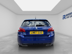 2017 Peugeot 308 2.0 Bluehdi Gt Hatchback 5dr Diesel Eat Euro 6 (s/s) (180 Ps) in Blue — image 6