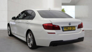 2013 BMW 5 Series 2.0 520d M Sport Auto Euro 6 (s/s) 4dr in White — image 4