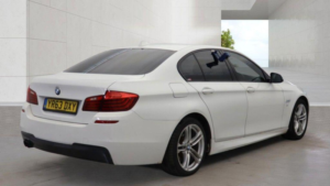 2013 BMW 5 Series 2.0 520d M Sport Auto Euro 6 (s/s) 4dr in White — image 5