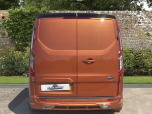 2021 Ford Transit Custom 2.0 300 Ecoblue Limited Crew Van L1 H1 Euro 6 (s/s) 5dr (6 Seat) in Orange — image 3