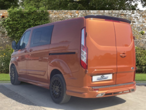 2021 Ford Transit Custom 2.0 300 Ecoblue Limited Crew Van L1 H1 Euro 6 (s/s) 5dr (6 Seat) in Orange — image 4