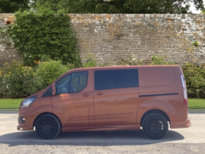 2021 Ford Transit Custom 2.0 300 Ecoblue Limited Crew Van L1 H1 Euro 6 (s/s) 5dr (6 Seat) in Orange — image 5
