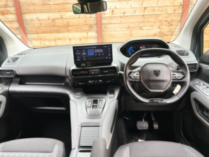 2025 Peugeot Rifter 3 SEAT Auto Wheelchair Accessible Disabled Access Vehicle Wav in Blue — image 2