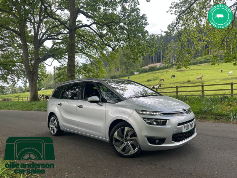 2016 Citroen Grand C4 Picasso 2.0 Bluehdi Exclusive+ MPV 5dr Diesel Eat6 Euro 6 (s/s) (150 Ps) in Silver — image 1