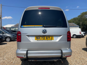 2020 Volkswagen Caddy Maxi Life Auto Wav Wheelchair Accessible Vehicle Automatic 2.0 Tdi in Silver — image 3