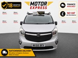 2018 Vauxhall Vivaro 1.6 Cdti 2900 Biturbo Ecotec Sportive in Silver — image 3