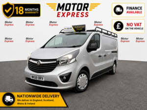 2018 Vauxhall Vivaro 1.6 Cdti 2900 Biturbo Ecotec Sportive in Silver — image 4