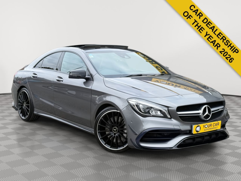 2018 Mercedes-Benz Cla 2.0 Cla45 Amg Coupe 4dr Petrol Spds Dct 4matic Euro 6 (s/s) (381 Ps) in Grey — image 1