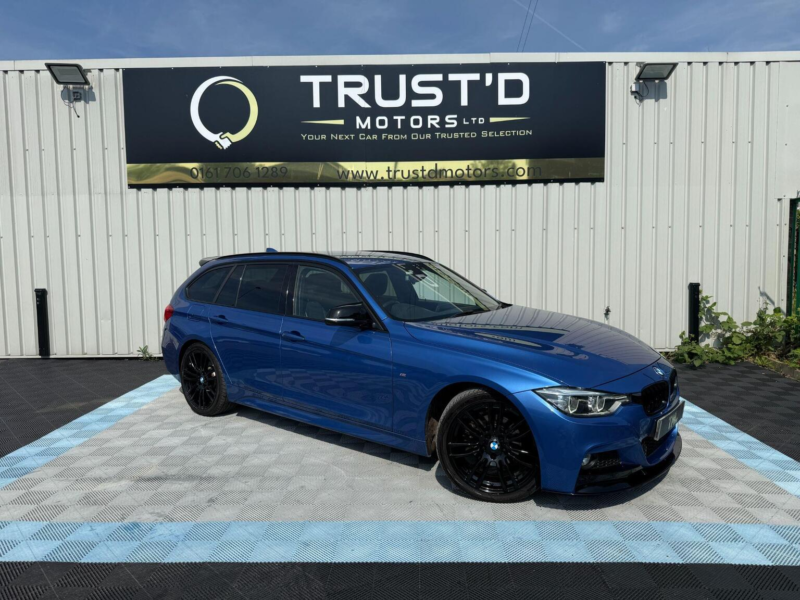2018 BMW 3 Series 2.0 320d M Sport Touring Auto Euro 6 (s/s) 5dr in Blue — image 1