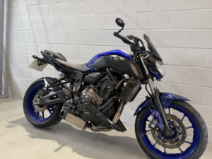 2019 Yamaha Mt-07 Abs in Blue — image 3