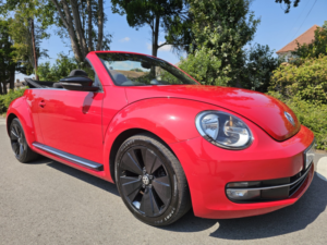 2015 Volkswagen Beetle 2.0 Tdi Bluemotion Tech Sport in Red — image 3