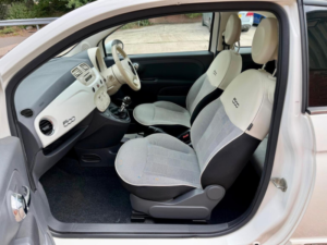 2015 Fiat 500 1.2 Lounge Euro 6 (s/s) 3dr in White — image 3