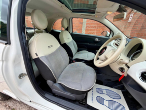 2015 Fiat 500 1.2 Lounge Euro 6 (s/s) 3dr in White — image 6