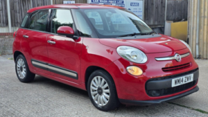 2013 Fiat 500l 0.9 Twinair Pop Star Euro 6 (s/s) 5dr in Red — image 3