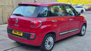 2013 Fiat 500l 0.9 Twinair Pop Star Euro 6 (s/s) 5dr in Red — image 5