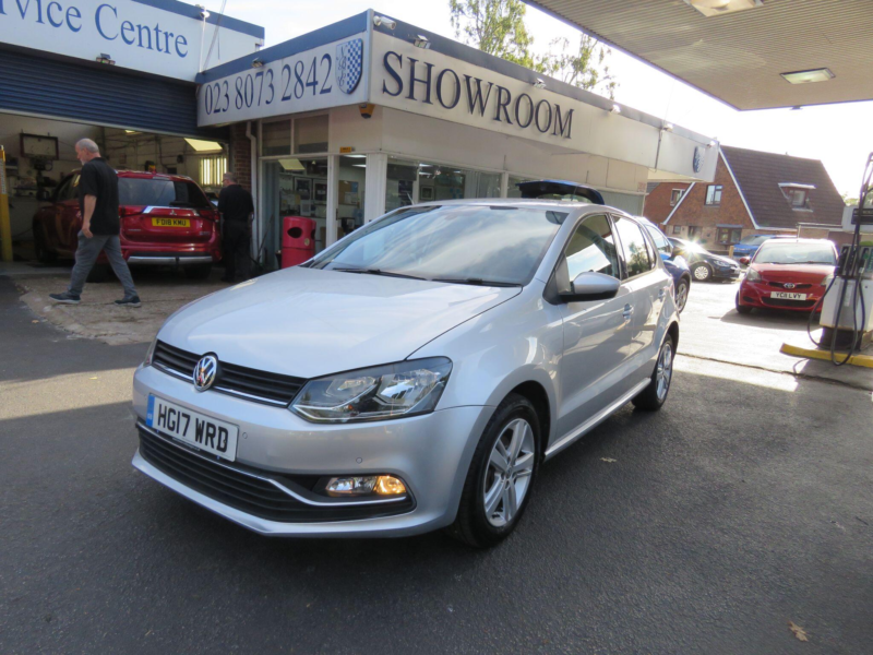 2017 Volkswagen Polo 1.2 Tsi Bluemotion Tech Match Edition Euro 6 (s/s) 5dr in Silver — image 1