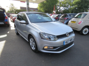 2017 Volkswagen Polo 1.2 Tsi Bluemotion Tech Match Edition Euro 6 (s/s) 5dr in Silver — image 3