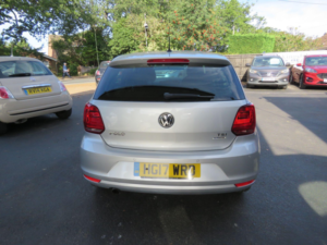 2017 Volkswagen Polo 1.2 Tsi Bluemotion Tech Match Edition Euro 6 (s/s) 5dr in Silver — image 6